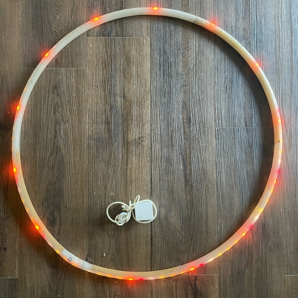~28-29” PSIKOHOOP smart LED Hula Hoop for performance (originally $800)